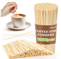 1000pcs Wooden Coffee Stirrers